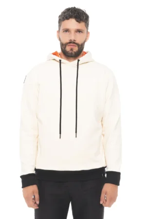 HOODIE SANFERROME VELVET PERLA