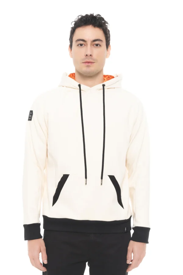 HOODIE BORDADO VELVET PERLA