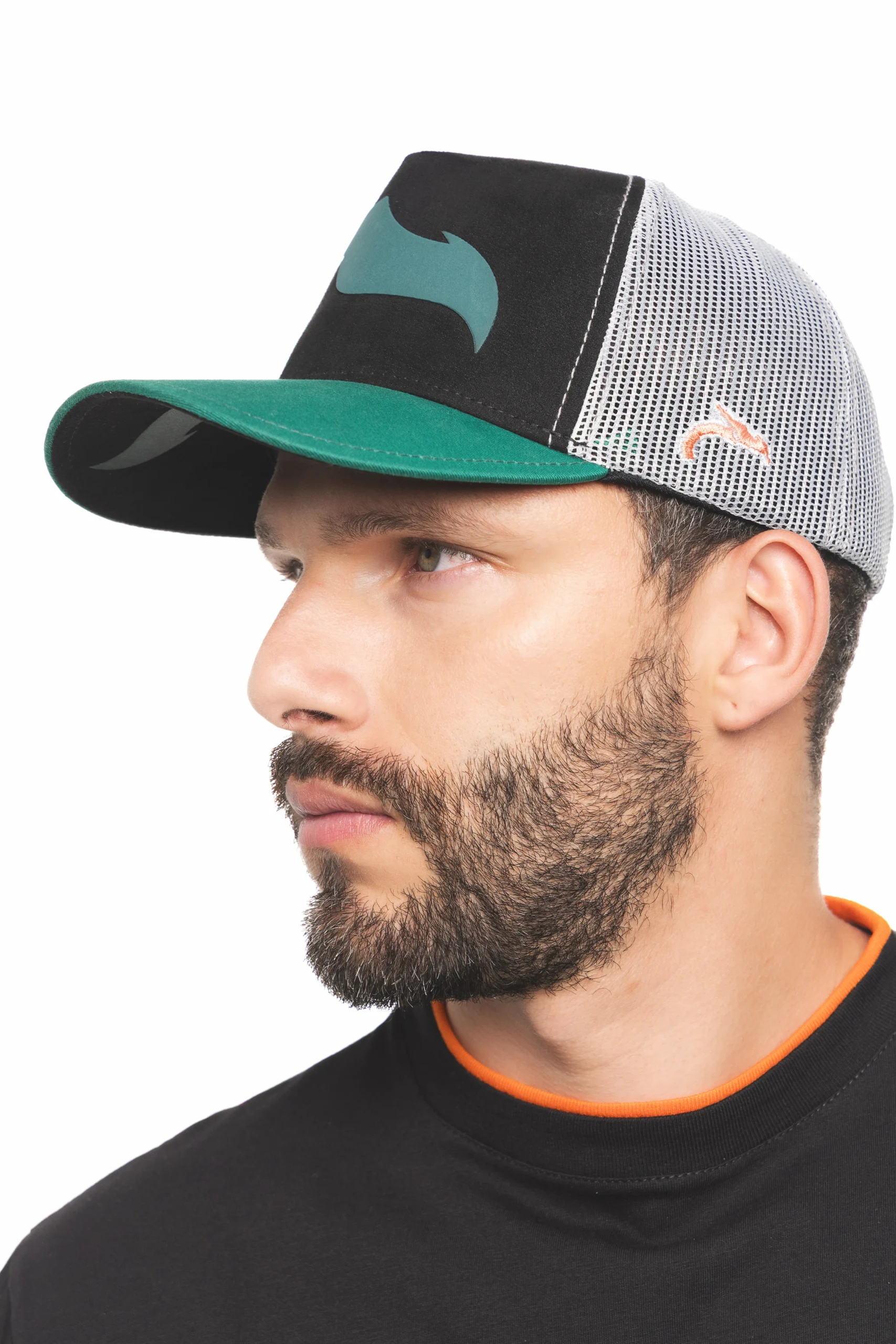 GORRA MALLA GAMUZA VERDE - Imagen 6