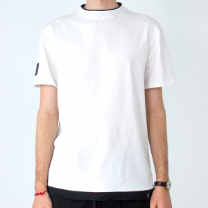 CAMISETA BASICA OFF WHITE