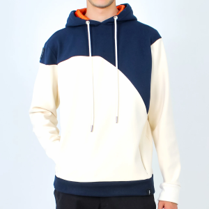 HOODIE SANFERROME VELVET AZUL PERLA