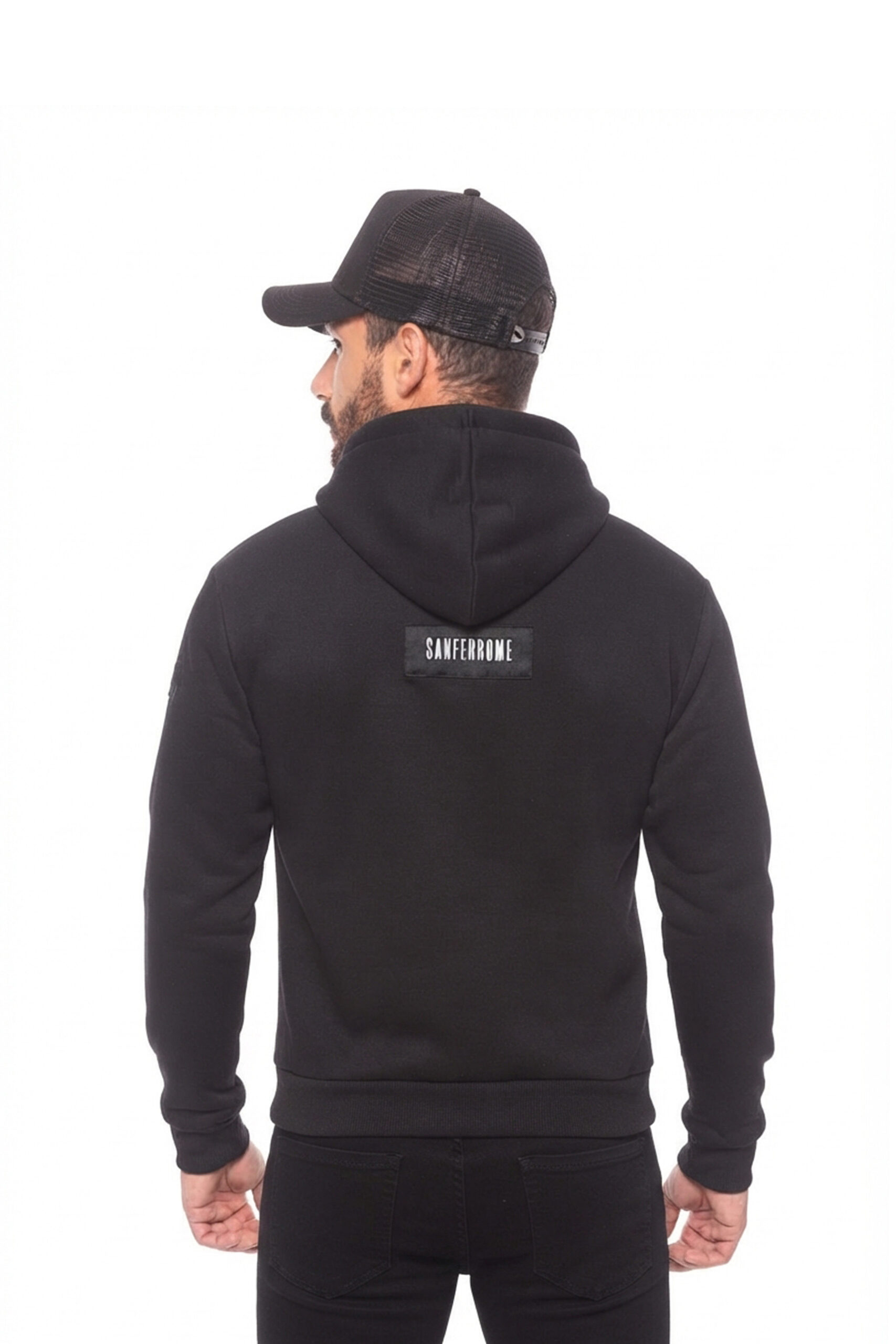 HOODIE SANFERROME NEGRO - Imagen 2